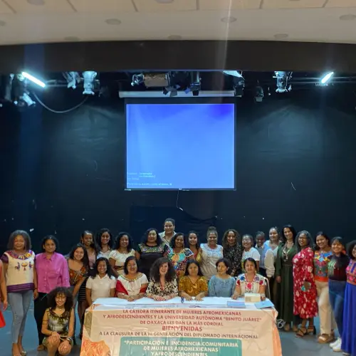 photoClausura de la tercera generación del Diplomado internacional “Participación e incidencia comunitaria de mujeres afromexicanas y afrodescendientes”